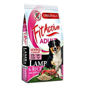 FitActive Wheatfree Adult Hypoallergenic LAMB Bárány 12kg +10% Ajándék